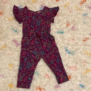 Tea Collection floral jumpsuit